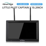 Original Hawkeye Little Pilot X Monitor DVR 4.9G 5.8G 60CH 10.2inch 1000lux Dual 1024x600 NTSC/PAL RC Racing UAV Parts